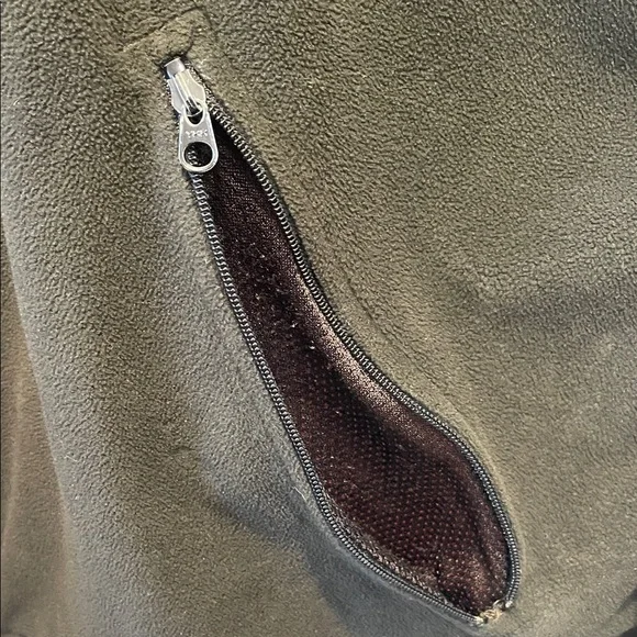 Vintage Burton Men's Black and Orange Light Weight Zip-Up Jacket - Mens Large